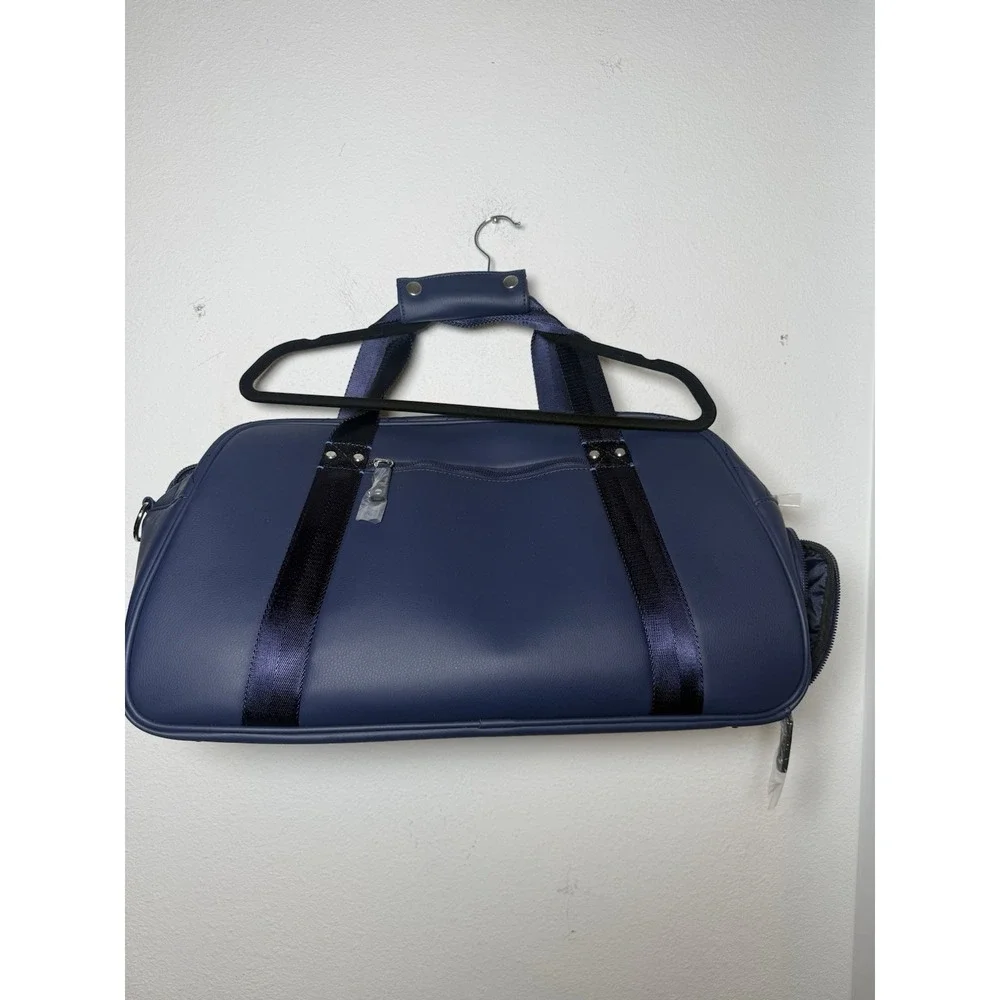 Brand New The Dye Classic Golf Duffle Bag, Navy And Leather Stonebridge Ranch